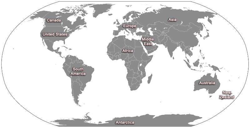 Concorde Battery Corporation International Dealer and Distributor Map