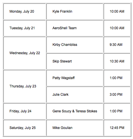 7-13-15 Aerobatic Superstars! Free Poster Signings at AirVenture Hosted by Concorde Battery Corporation - Booth 2053, Hangar B